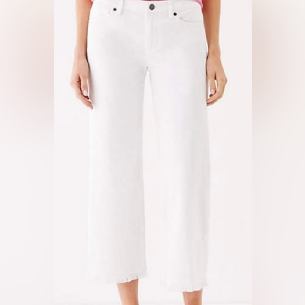 J. Jill Authentic Fit Full-leg Crops Jeans Size 4